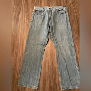 Vintage Straight y2k light wash jeans size 38X32